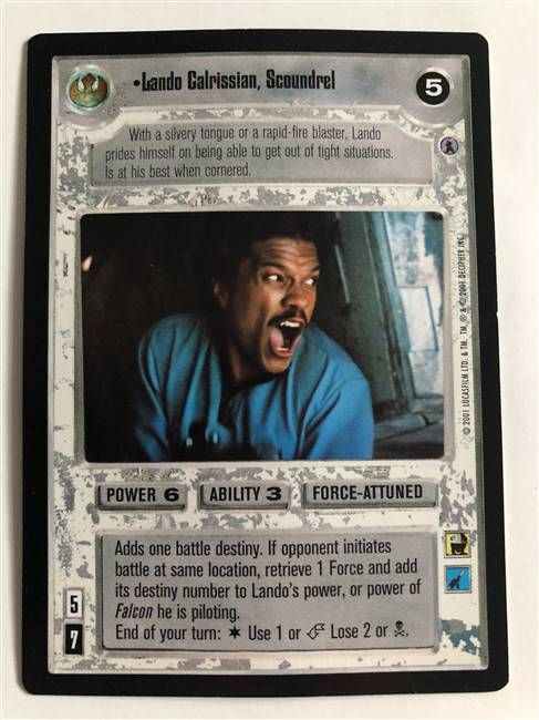 Star Wars CCG Lando Calrissian, Scoundrel