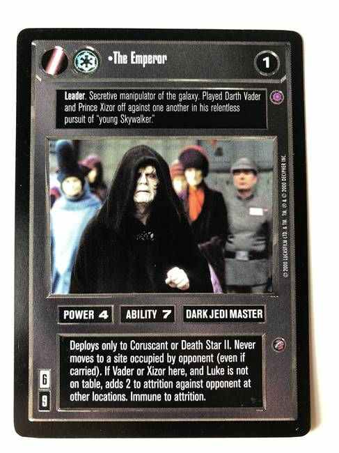 Star Wars CCG The Emperor