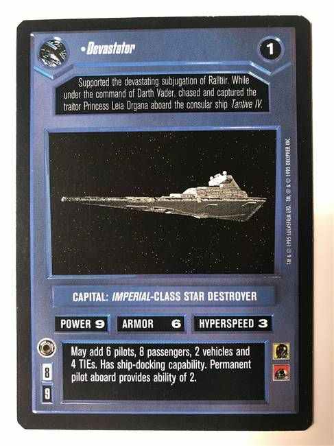 Star Wars CCG Devastator