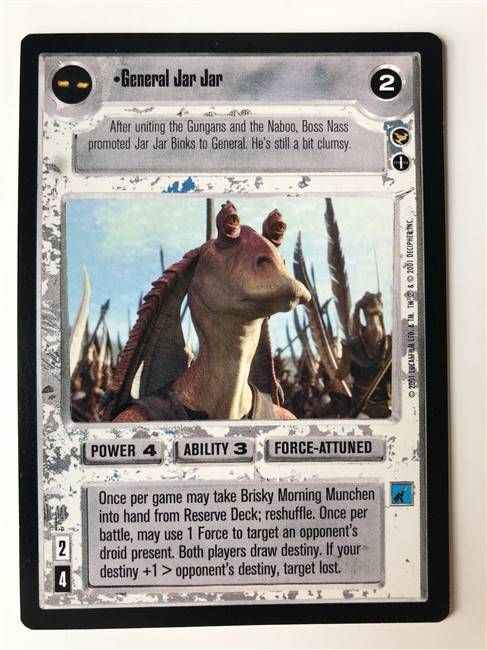 Star Wars CCG General Jar Jar