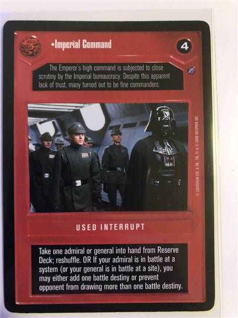 Star Wars CCG Imperial Command