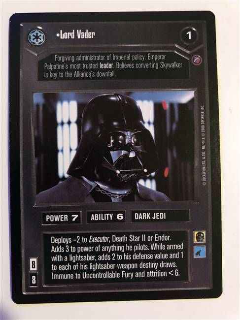 Star Wars CCG Lord Vader