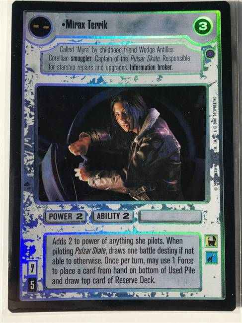 Star Wars CCG Mirax Terrik (Foil)