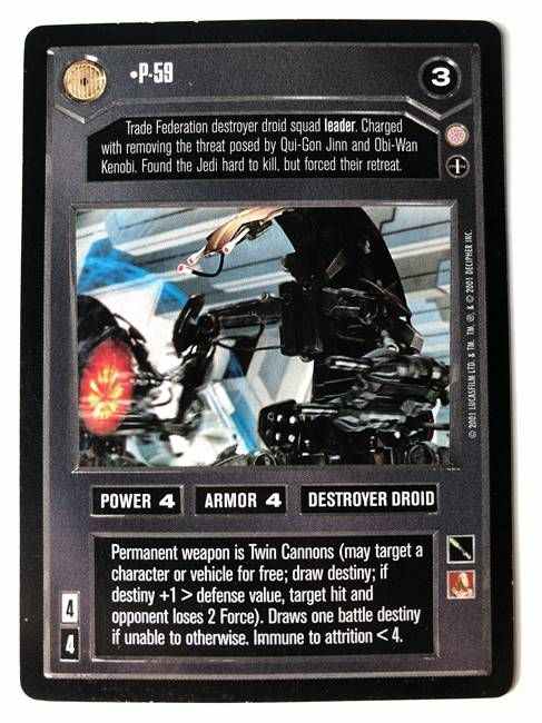 Star Wars CCG P-59