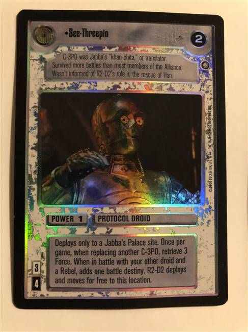 Star Wars CCG See Threepio (foil)