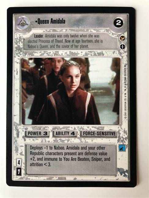 Star Wars CCG Queen Amidala