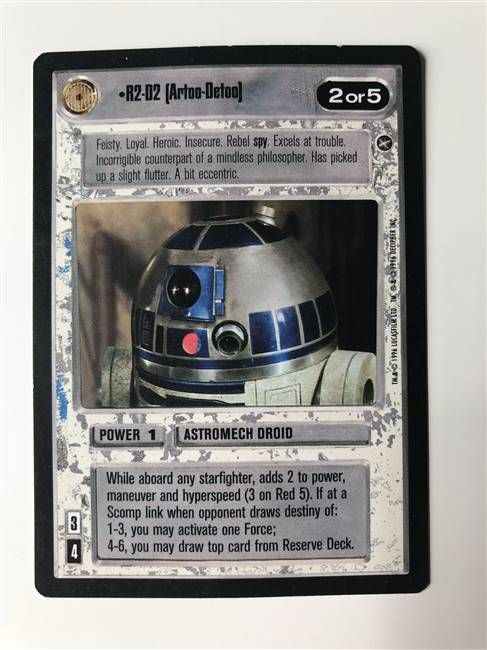 Star Wars CCG R2-D2 (Artoo-Detoo)