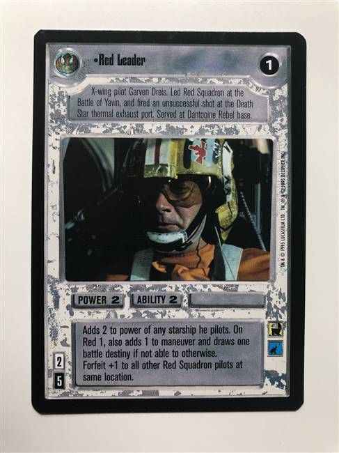 Star Wars CCG Red Leader