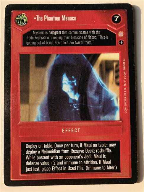 Star Wars CCG The Phantom Menace