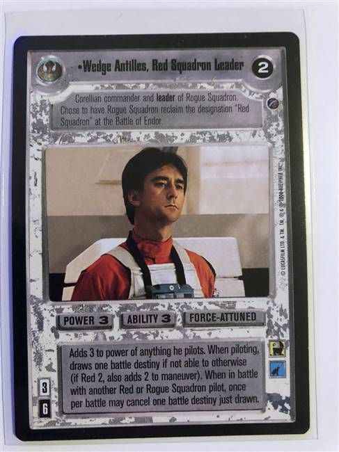 Star Wars CCG Wedge Antilles, Red Squadron Leader