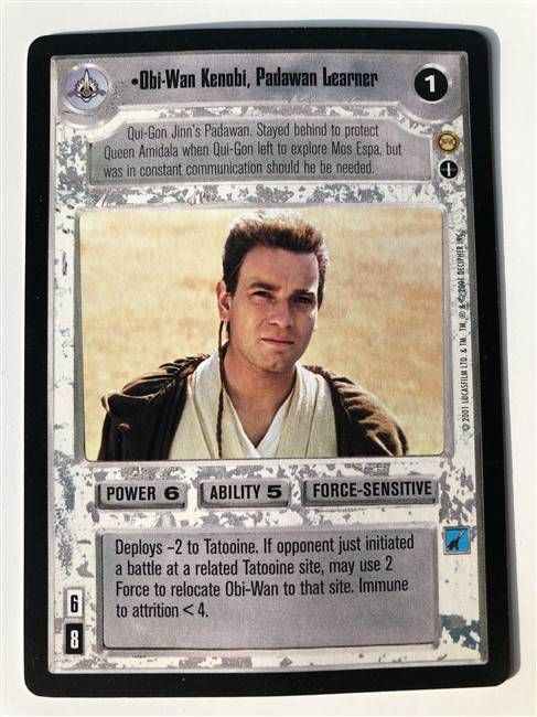 Star Wars CCG Obi-Wan Kenobi, Padawan Learner (AI)