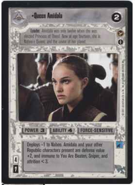 Star Wars CCG Queen Amidala (AI)