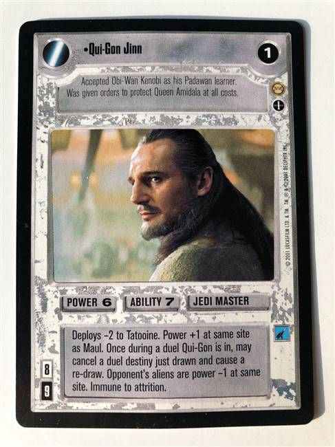 Star Wars CCG Qui-Gon Jinn (AI)