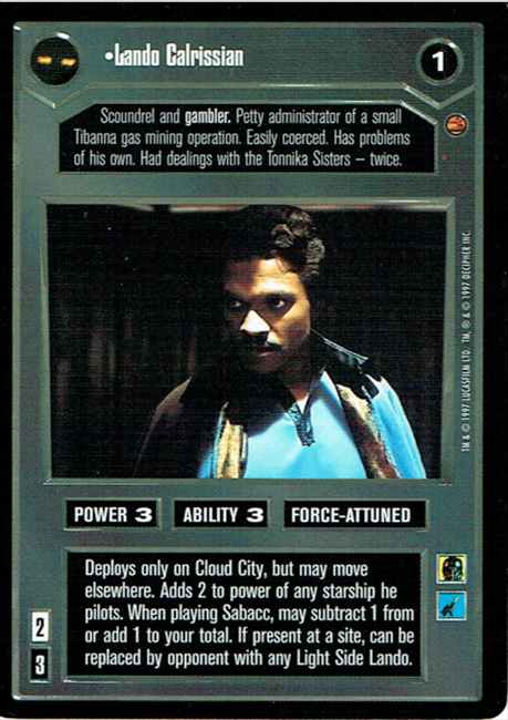 Star Wars CCG Lando Calrissian