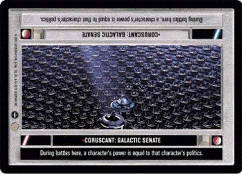 Star Wars CCG Coruscant: Galactic Senate