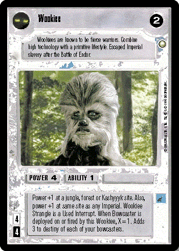 Star Wars CCG Wookiee