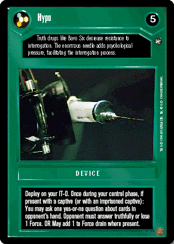 Star Wars CCG Hypo