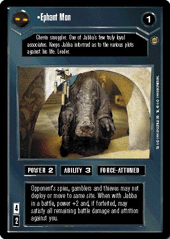 Star Wars CCG Ephant Mon