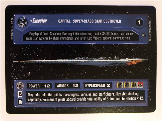 Star Wars CCG Executor