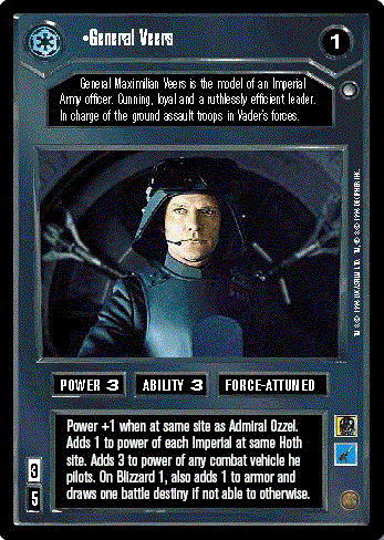 Star Wars CCG General Veers