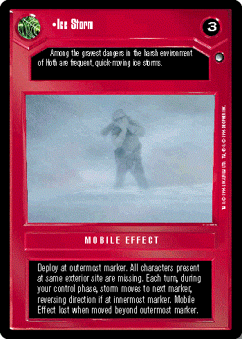 Star Wars CCG Ice Storm