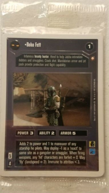 Star Wars CCG First Anthology Premium Pack Sealed