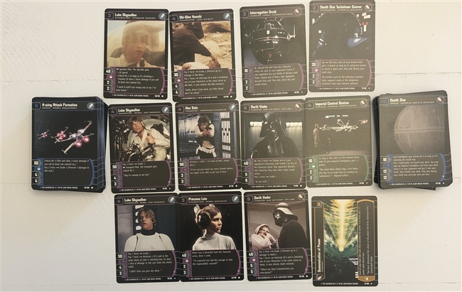 WOTC SWTCG Star Wars TCG SWTCG Theme Deck - A New Hope!