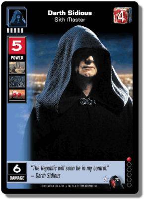 Darth Sidious, Sith Master (MODM #72)